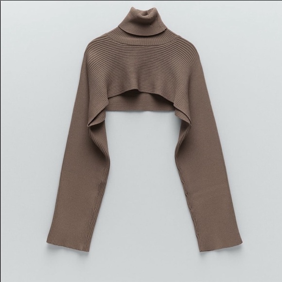 Zara Sweaters Zara Knit Arm Warmer Sweater Poshmark